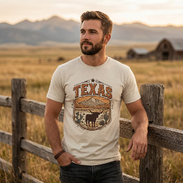 Camiseta con Insignia del Patrimonio de Texas