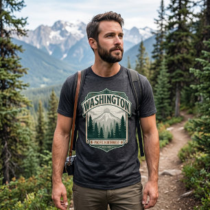 Camiseta con Insignia del Patrimonio de Washington