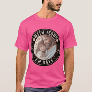 Camiseta Con Jesús Estoy Seguro