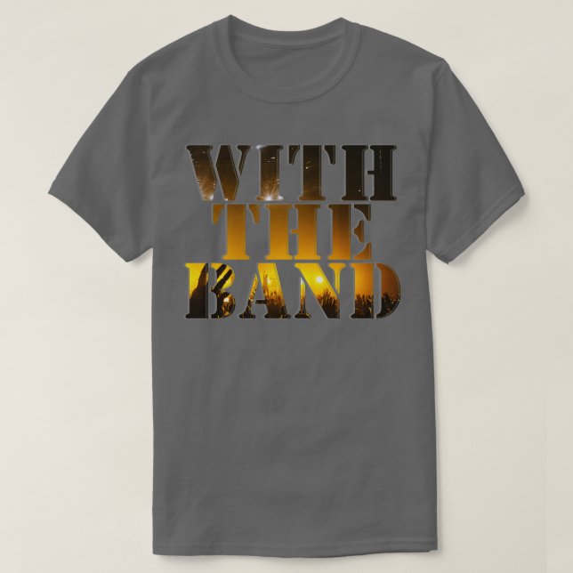 Camiseta Con La Banda (Diseño del anverso)