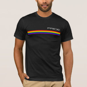Camiseta con la bandera del Orgullo Gay, clásica y
