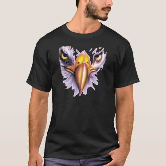 Camiseta con la cara del águila americana - M1