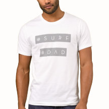camiseta con la etiqueta Surf dad