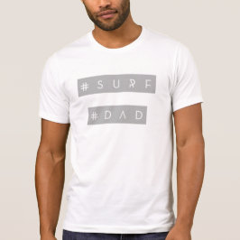 camiseta con la etiqueta Surf dad