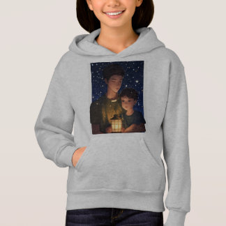 Camiseta con la imagen de una niña chica y su madr