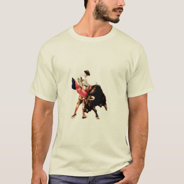 Camiseta con la impresión de la tauromaquia (Anverso)