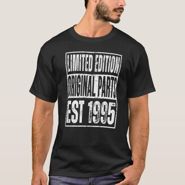 Camiseta Con La Parte Original Est 1995 (Anverso)