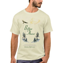 Camiseta con la portada del libro Bitter Thaw