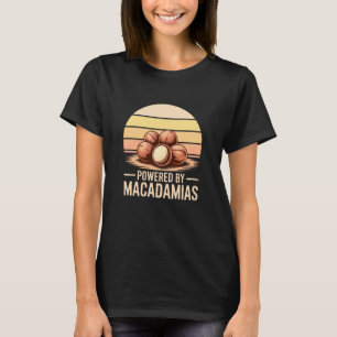 Camiseta Con la potencia de Macadamias Atardecer Tropical R