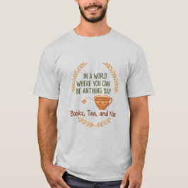 Camiseta con lema de amor más que café