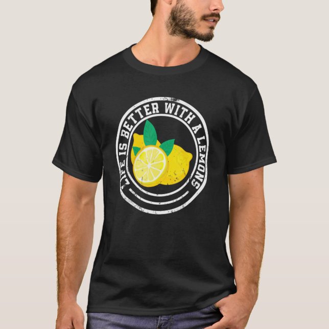 Camiseta Con Lemons Kids Fruit Lemon (Anverso)