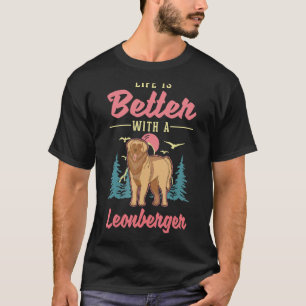 Camiseta con Leonberger