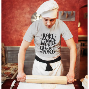 Camiseta con Letra de la Cita Hornee El Mundo Un L