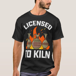 Camiseta Con Licencia para Horno - Artista de Cerámica Dive
