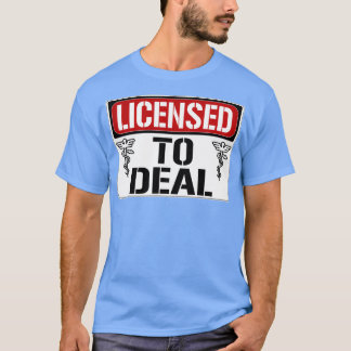 Camiseta Con Licencia Para Negociar