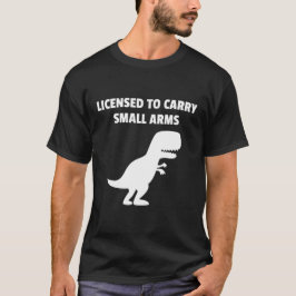 Camiseta con licencia para transportar armas pequeñas