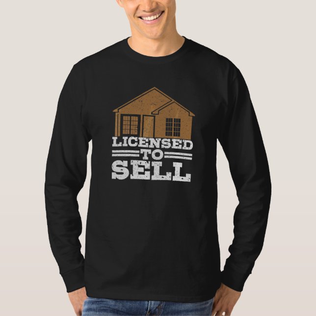 Camiseta Con licencia para vender oficial de préstamos hipo (Anverso)