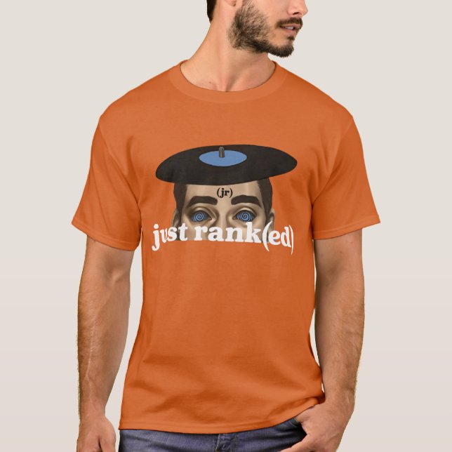 Camiseta con Logo de Cabeza Just Ranked (Anverso)