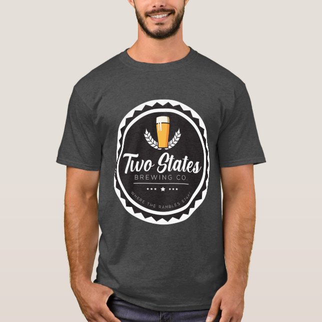 Camiseta Con Logo De Dos Estados (Anverso)