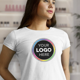 Camiseta con Logo de Empresa de Mujeres - Estampad