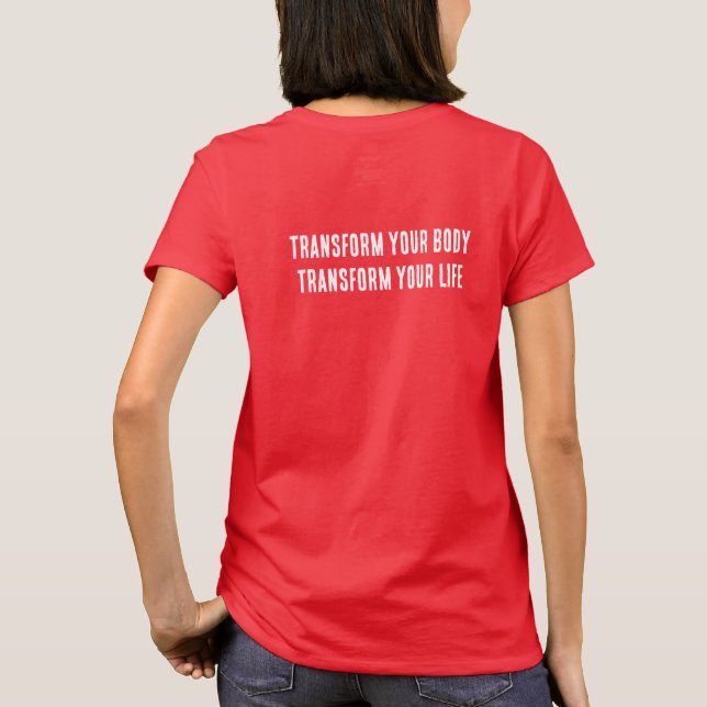 Camiseta con Logo de la Firma de Entrenamiento de  (Reverso)