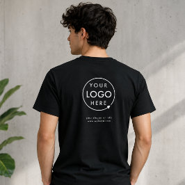 Camiseta con logo en la parte trasera | Camisetas