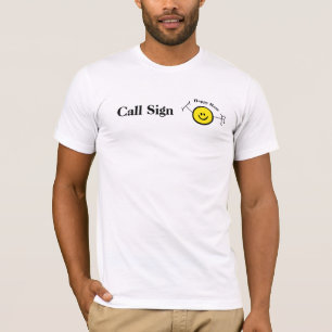 Camiseta con logo más pequeño de Ham Feliz Amarill