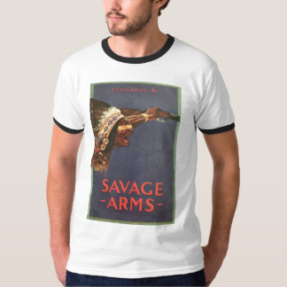 camiseta con logo salvaje