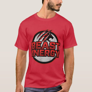 Camiseta con logotipo de Beast Energy Gym