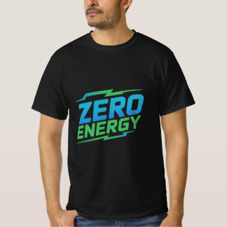 Camiseta con logotipo de bebida falsa de energía c