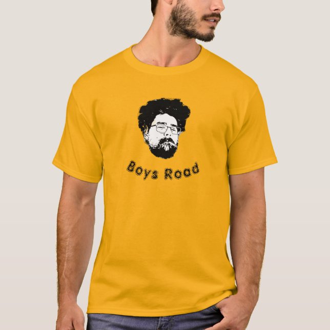 Camiseta con logotipo de carretera para niños (Anverso)