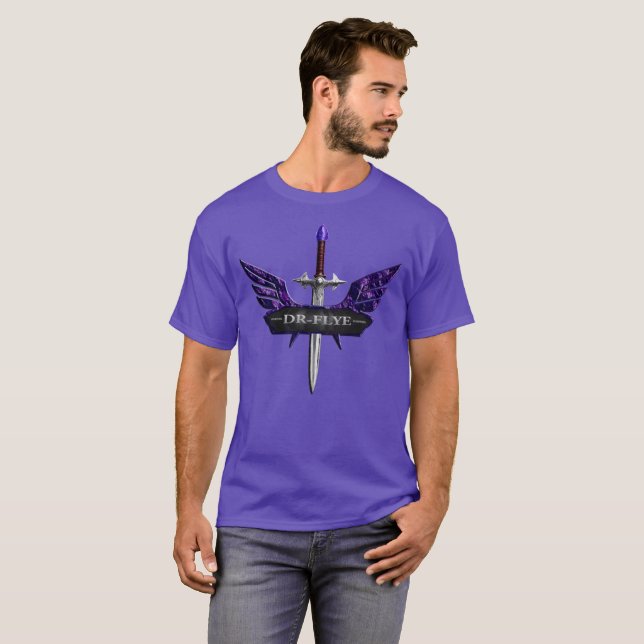Camiseta con logotipo de Dr Flye (Anverso completo)