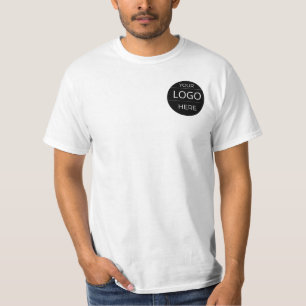 Camiseta con logotipo de empresa personalizado Gra