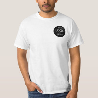 Camiseta con logotipo de empresa personalizado Gra