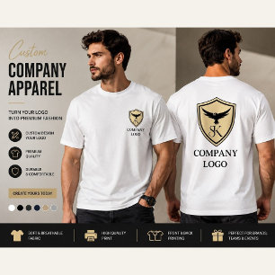 Camiseta con logotipo de empresa personalizado   N