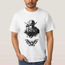 Camiseta con logotipo de Fighter para hombres | Es