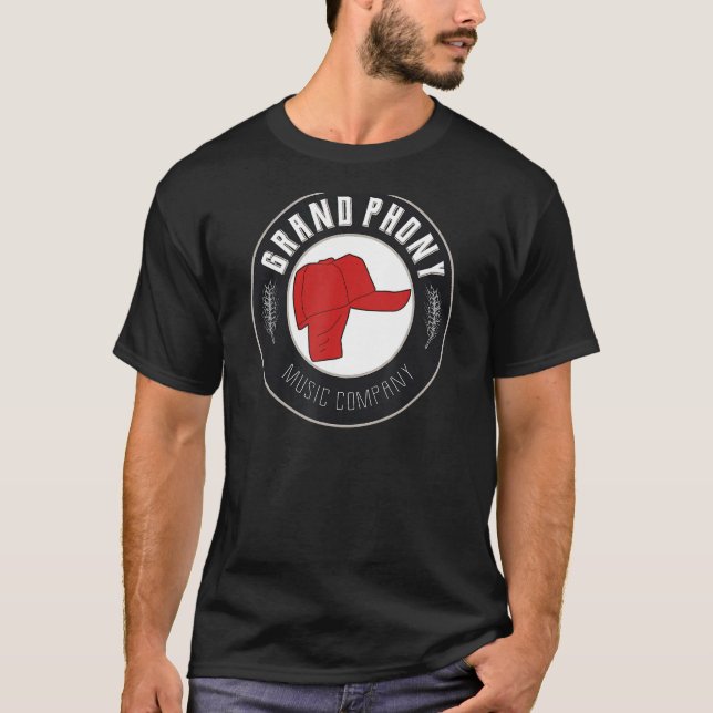 Camiseta con logotipo de gran fonía (Anverso)