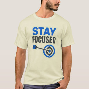 Camiseta con logotipo de motivación para mantener 