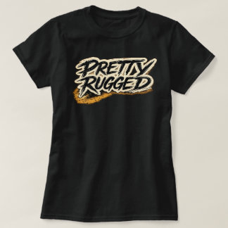 CAMISETA CON LOGOTIPO DE PINTURA EN ESPRAY PRETTY