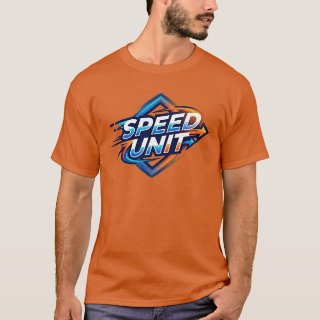 Camiseta con logotipo de Speed Unit Racing (Anverso)
