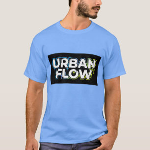 Camiseta con Logotipo de Urban Flow Streetwear