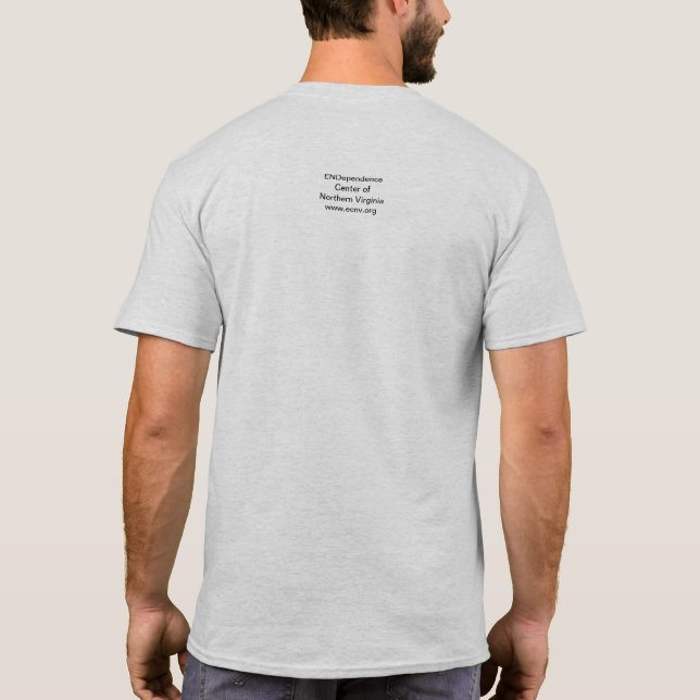 Camiseta con logotipo ECNV (Unisex) (Reverso)