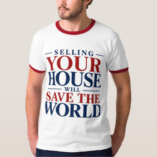 Camiseta con logotipo frontal - Salva el mundo