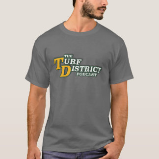Camiseta con logotipo gris
