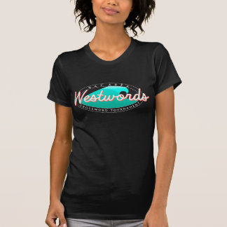 Camiseta con logotipo inverso de Westwords (ajuste