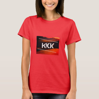 Camiseta con logotipo Kick - Diseño audaz y modern