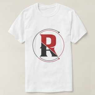 Camiseta con logotipo minimalista de moda con letr