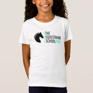 Camiseta con logotipo negro para niños