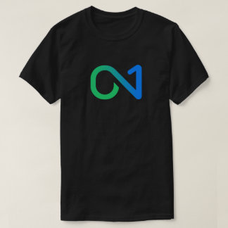 Camiseta con logotipo ON1 (verde azul)
