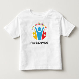 Camiseta con logotipo para niños FedSERVES